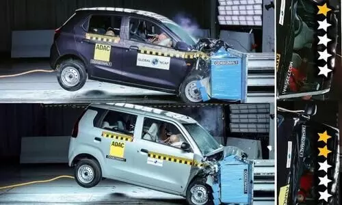 ക്രാഷ് ടെസ്റ്റ് ഫലം വന്നു; മാരുതിയുടെ റിസൾട്ടുകൾ ഇങ്ങിനെ