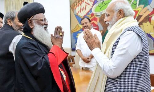 Orthodox Church head  met the Prime Minister