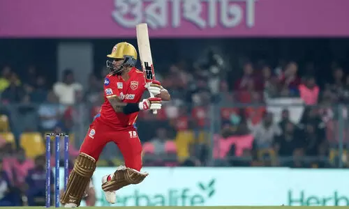 ശിഖർ ധവാന്റെ വെടിക്കെട്ട് (86*); പഞ്ചാബിനെതിരെ രാജസ്ഥാന് 198 റൺസ് വിജയലക്ഷ്യം ശിഖർ ധവാന്റെ വെടിക്കെട്ട് (86*); പഞ്ചാബിനെതിരെ രാജസ്ഥാന് 198 റൺസ് വിജയലക്ഷ്യം