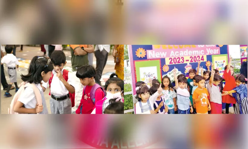 വി​വി​ധ ഇ​ന്ത്യ​ൻ സ്കൂ​ളു​ക​ളി​ൽ പു​തി​യ അ​ധ്യ​യ​ന വ​ർ​ഷ​ത്തി​ന്​ തു​ട​ക്കം