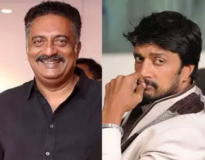 Actor Prakash Raj and Kichcha Sudeep