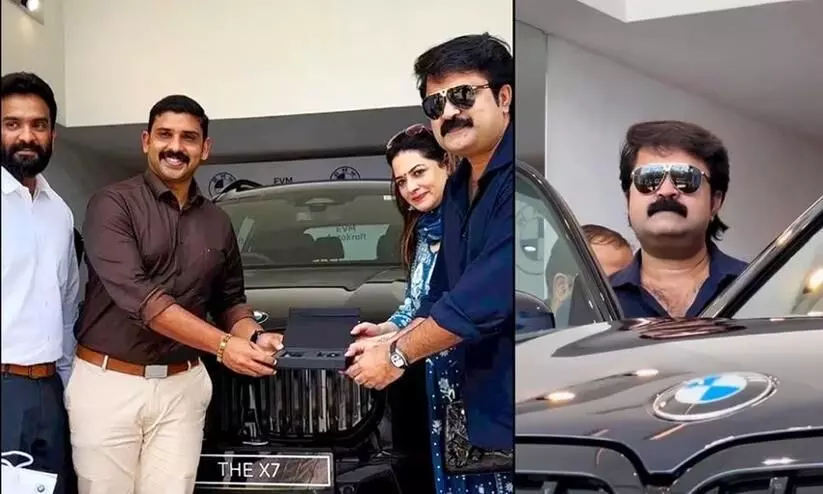Actor Anoop Menon owns Beemers flagship SUV