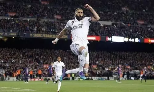 നൗകാമ്പിൽ ബെൻസേമയുടെ ഗോളുത്സവം; ബാഴ്സയെ ചാരമാക്കി റയൽ കോപ ഡെൽ റേ കലാശപ്പോരിന്