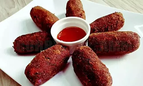 ചി​ക്ക​ൻ ചീ​ര സ്പ്രി​ങ് റോ​ൾ