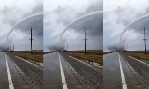 Tornado storm attack