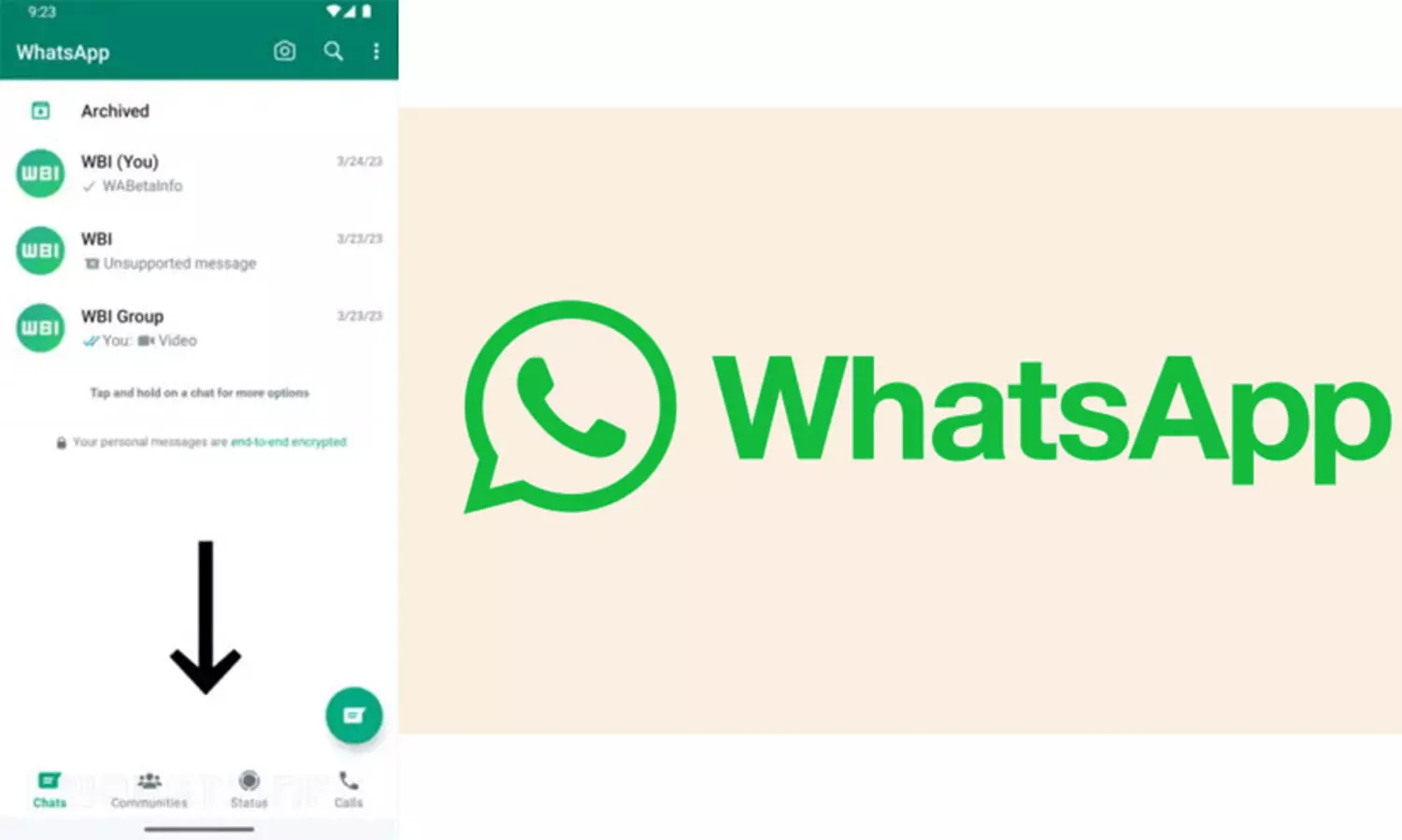 WhatsApp, WhatsApp design change