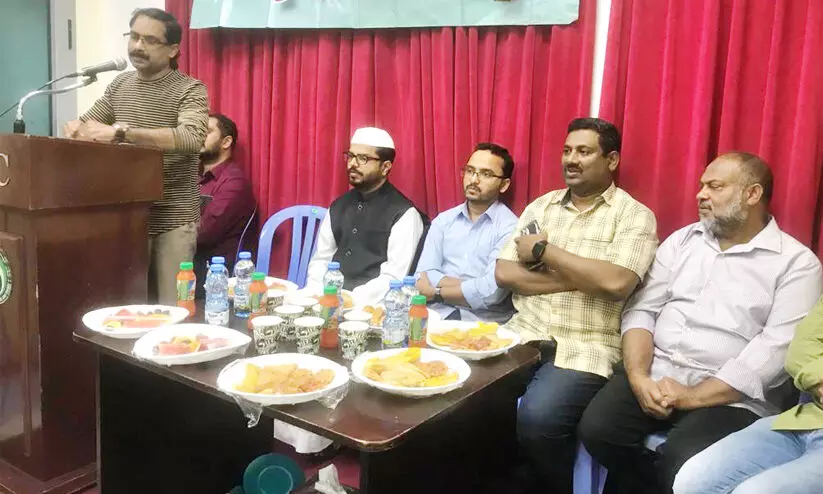 അ​ബൂ​ദ​ബി കെ.​എം.​സി.​സി സൗ​ത്ത് ഏ​രി​യ ഇ​ഫ്താ​ര്‍ സം​ഗ​മം