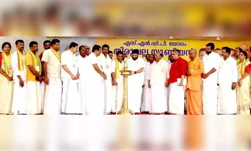 ദേവസ്വം ബോർഡിൽ സ്പെഷൽ റിക്രൂട്ട്മെന്റ് വേണം -വെള്ളാപ്പള്ളി ദേവസ്വം ബോർഡിൽ സ്പെഷൽ റിക്രൂട്ട്മെന്റ് വേണം -വെള്ളാപ്പള്ളി