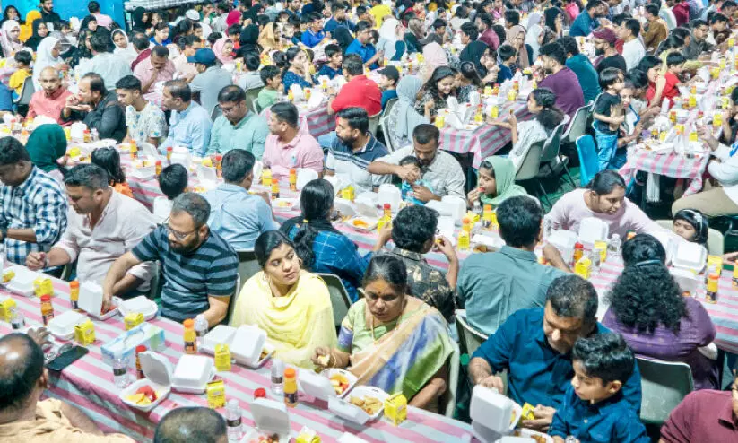 ഇന്ത്യന് സോഷ്യല് ക്ലബ് കേരള വിഭാഗം സമൂഹ നോമ്പുതുറ സംഘടിപ്പിച്ചു ഇന്ത്യന് സോഷ്യല് ക്ലബ് കേരള വിഭാഗം സമൂഹ നോമ്പുതുറ സംഘടിപ്പിച്ചു