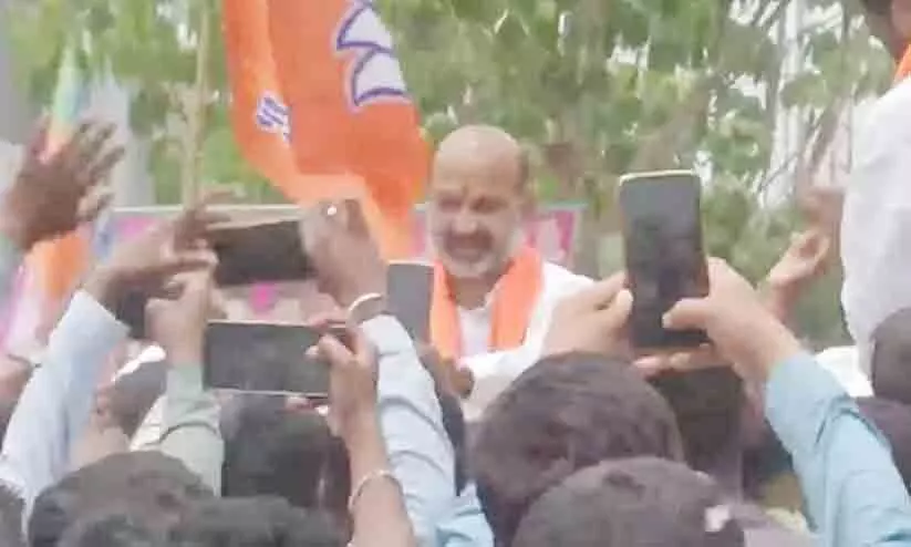 Telangana BJP chief Bandi Sanjay