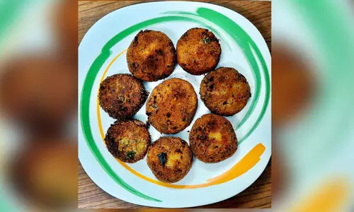 സോയ-വാഴക്കൂമ്പ് കട് ലെറ്റ് സോയ-വാഴക്കൂമ്പ് കട് ലെറ്റ്