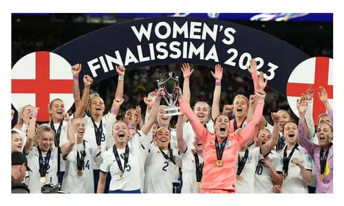 ഷൂ​ട്ടൗ​ട്ടി​ൽ ബ്ര​സീ​ലി​നെ വീ​ഴ്ത്തി; വനിത ഫൈനലിസിമ ഇംഗ്ലണ്ടിന്