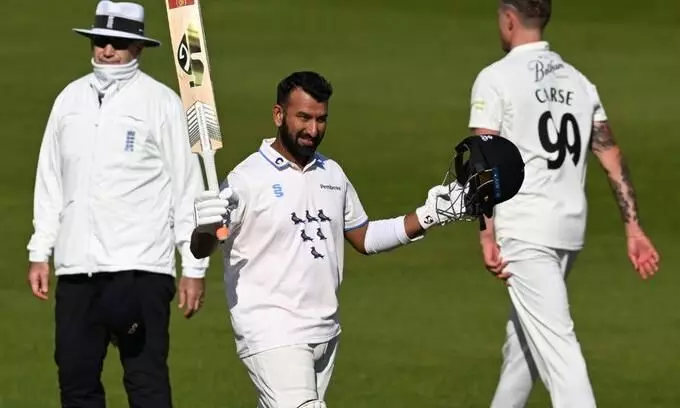 ടെസ്റ്റ് ലോകചാമ്പ്യൻഷിപ്പ് ഫൈനലിൽ ഇടംകിട്ടുമോ?- ഇംഗ്ലണ്ടിൽ പോയി സെഞ്ച്വറിയടിച്ച് പൂജാര ടെസ്റ്റ് ലോകചാമ്പ്യൻഷിപ്പ് ഫൈനലിൽ ഇടംകിട്ടുമോ?- ഇംഗ്ലണ്ടിൽ പോയി സെഞ്ച്വറിയടിച്ച് പൂജാര