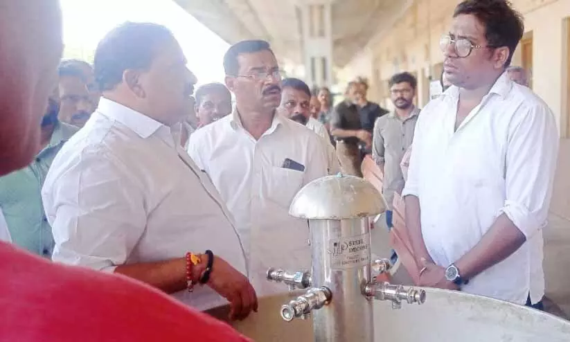 അമൃത് ഭാരത് സ്റ്റേഷൻ പദ്ധതിയിൽ ഉൾപ്പെട്ട് നീലേശ്വരം   റെ​യി​ൽ​വേ സ്റ്റേ​ഷൻ