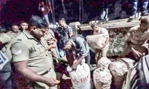 പള്ളുരുത്തിയിൽ വൻ കഞ്ചാവ് വേട്ട; 177 കിലോ പിടികൂടി