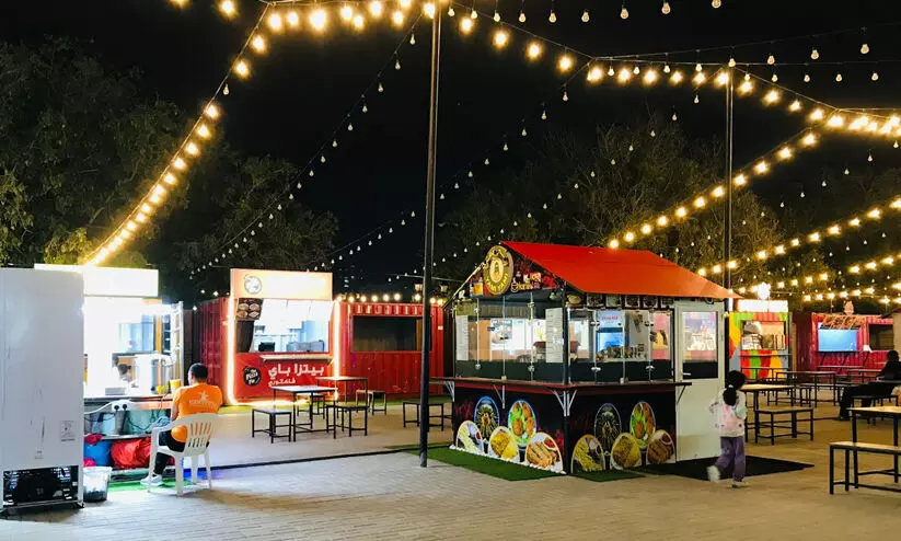 night Market in Ajmanin Park