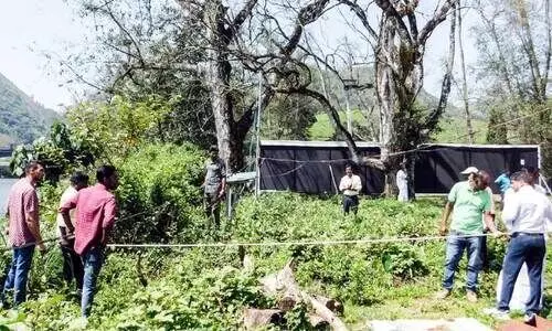 മൂന്നാർ ഹൈഡൽ ഉദ്യാനത്തിലെ വിവാദ നിർമാണം; കമീഷൻ തെളിവെടുത്തു