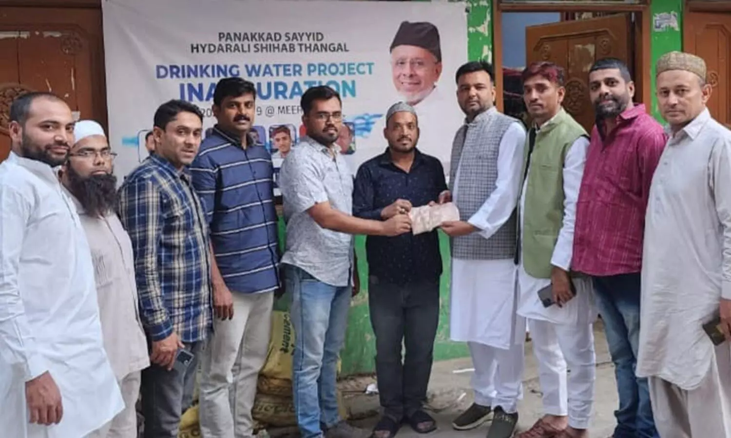 Youth League, water project in Meerut