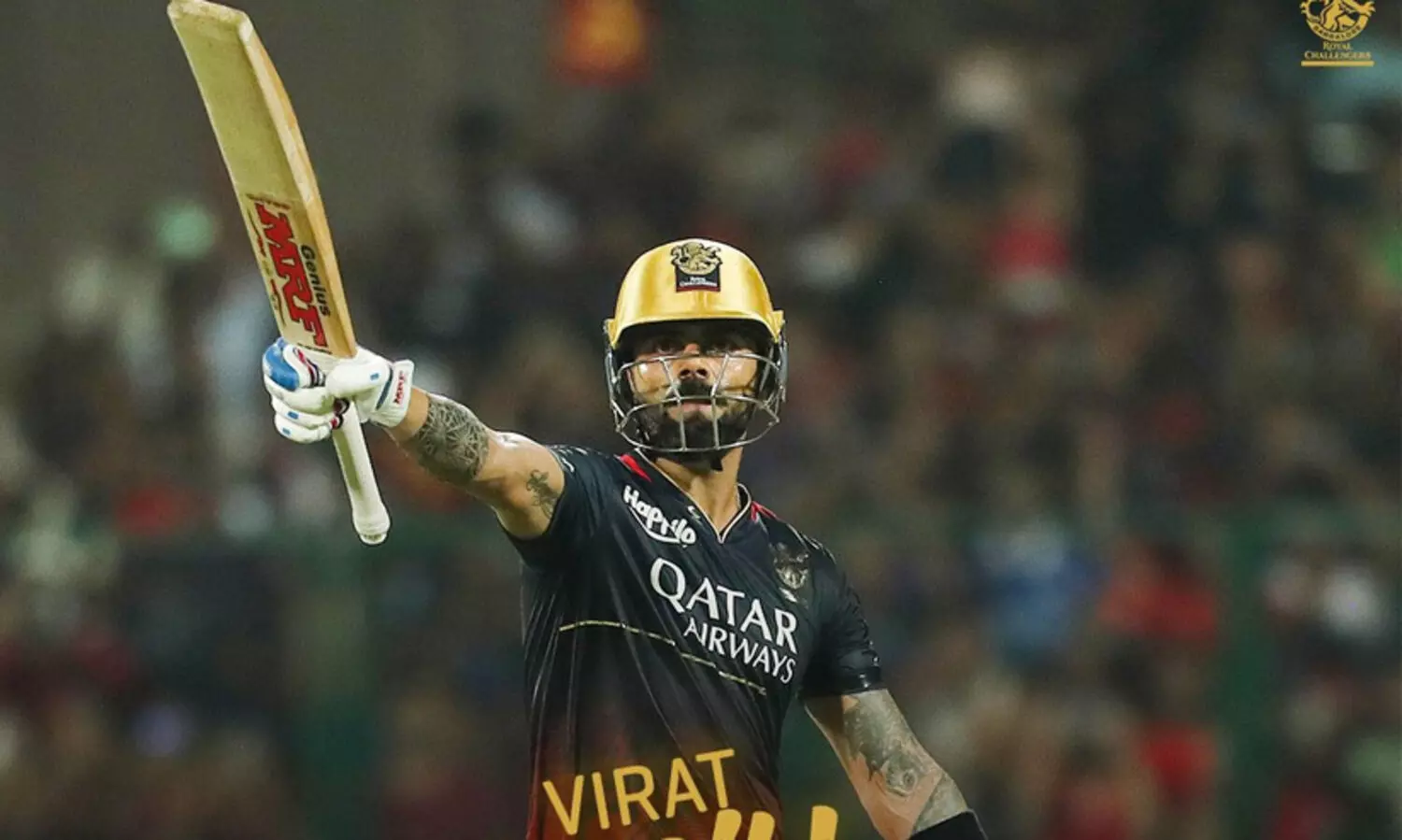 വീണ്ടും അർധശതകം; ഐ.പി.എല്ലിൽ പുതിയ നാഴികക്കല്ല് പിന്നിട്ട് കോഹ്‍ലി