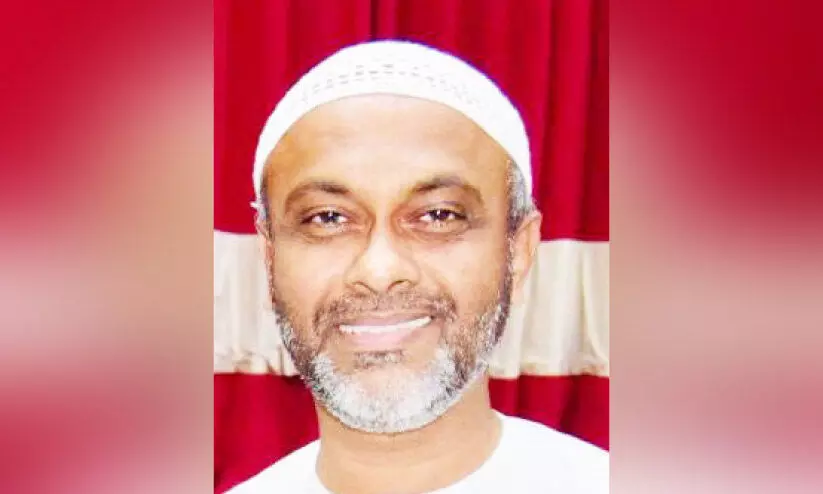 കെ.​എം.​സി.​സി കാ​സ​ര്‍കോ​ട്  ജി​ല്ല നേ​താ​വ് അ​ബൂ​ദ​ബി​യി​ല്‍ നി​ര്യാ​ത​നാ​യി