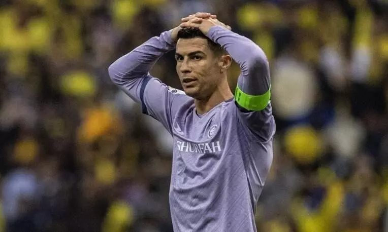 ഗോളടിക്കാൻ മറന്ന് ക്രിസ്റ്റ്യാനോ ടീം; ഇത്തിരിക്കുഞ്ഞന്മാരോട് സമനില വഴങ്ങി അൽനസ്ർ ഗോളടിക്കാൻ മറന്ന് ക്രിസ്റ്റ്യാനോ ടീം; ഇത്തിരിക്കുഞ്ഞന്മാരോട് സമനില വഴങ്ങി അൽനസ്ർ