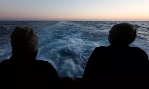 migrant boat Mediterranean