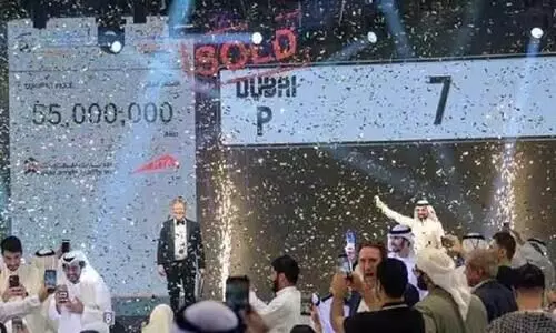 ‘P 7’ is worlds most expensive number plate