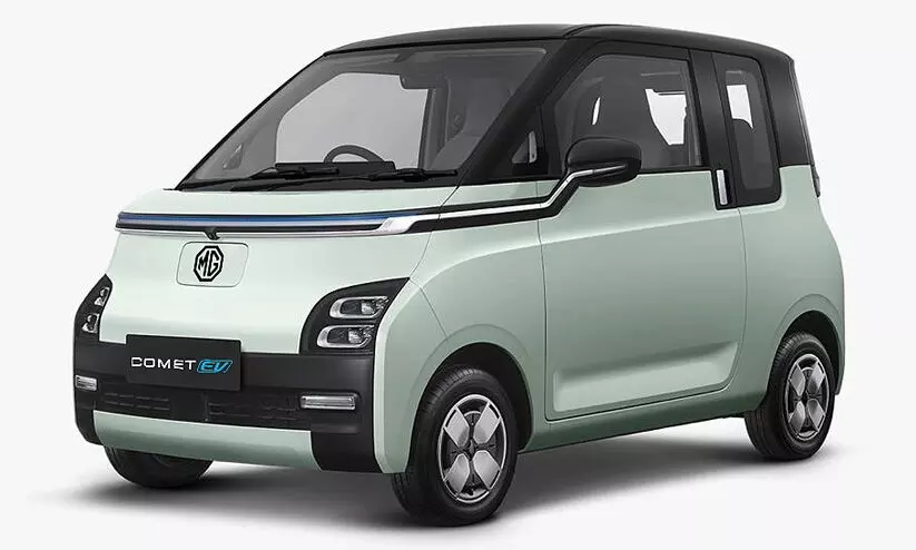 റേഞ്ച് കൂട്ടി പൈസ കുറച്ച് എം.ജി കോമറ്റ് ഇവി ഏപ്രില്‍ 19ന് എത്തും