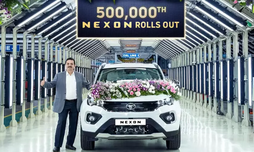 അഞ്ച് ലക്ഷം നെക്സോൺ, ടാറ്റക്ക് ‍ഇത് ചരിത്ര നിമിഷം