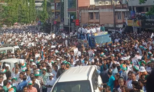 രാഹുലും പ്രിയങ്കയുമെത്തി; ആവേശത്തിൽ വയനാട് -VIDEO