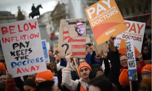 യു.കെയിൽ ജൂനിയർ ഡോക്ടർമാർ പണിമുടക്ക് ആരംഭിച്ചു