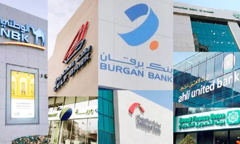 seven kuwaiti banks in top-50 of the region