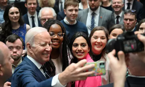 Biden Northern Ireland The tour has started