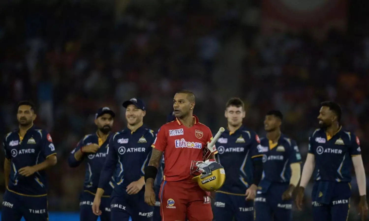 പഞ്ചാബിനെ പിടിച്ചുകെട്ടി ഗുജറാത്ത്; വിജയലക്ഷ്യം 154