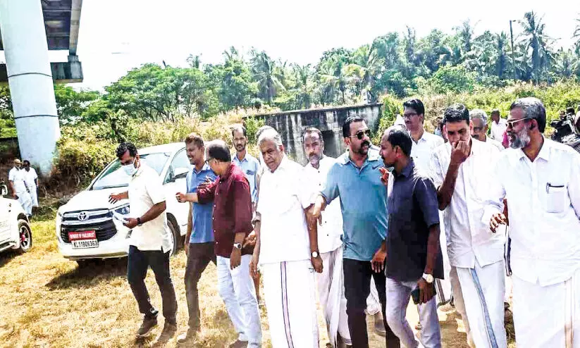 Central approval for construction of approach road Central approval for construction of approach road