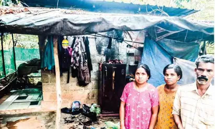 Midnight fire in shed Midnight fire in shed