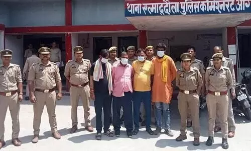 ഗോഹത്യ നടത്തിയ ഹിന്ദു മഹാസഭ പ്രവർത്തകർ മുസ്‍ലിംകൾക്കെതിരെ വ്യാജ ഗോഹത്യ കേസുമുണ്ടാക്കി