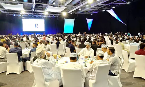 സ്​​നേ​ഹ വി​ളം​ബ​ര​മാ​യി ‘ന​ദ ഹാ​പ്പി​ന​സ്’ ഇ​ഫ്താ​ർ സം​ഗ​മം