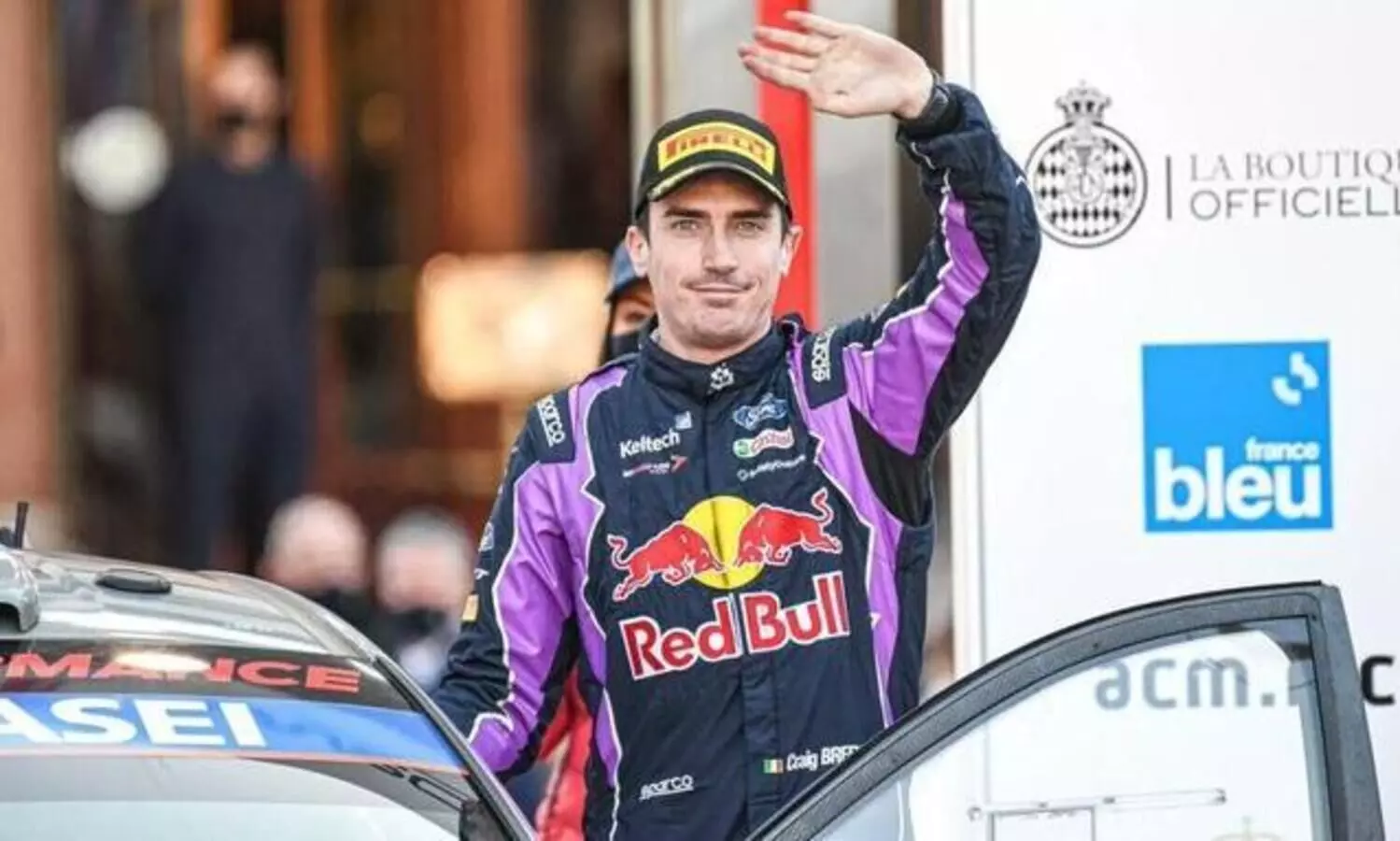 ലോകചാമ്പ്യൻഷി​പ്പിനെത്തിയ കാറോട്ട താരം ക്രെയ്ഗ് ബ്രീൻ പരിശീലന ഓട്ടത്തിനിടെ അപകടത്തിൽ മരിച്ചു