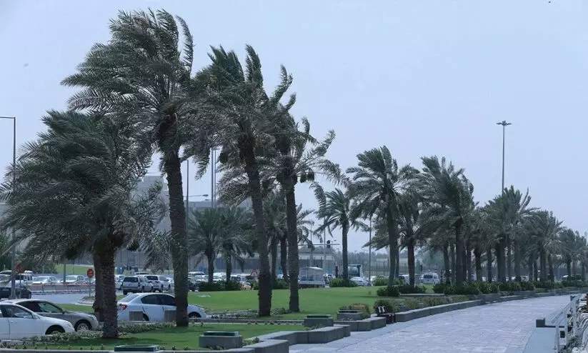 ശക്തമായ കാറ്റിന് സാധ്യതയെന്ന് കാലാവസ്ഥ കേന്ദ്രം