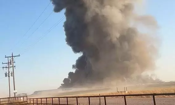 കന്നുകാലി ഫാമിൽ വൻ സ്ഫോടനം; 18,000 കാലികൾ ചത്തു കന്നുകാലി ഫാമിൽ വൻ സ്ഫോടനം; 18,000 കാലികൾ ചത്തു