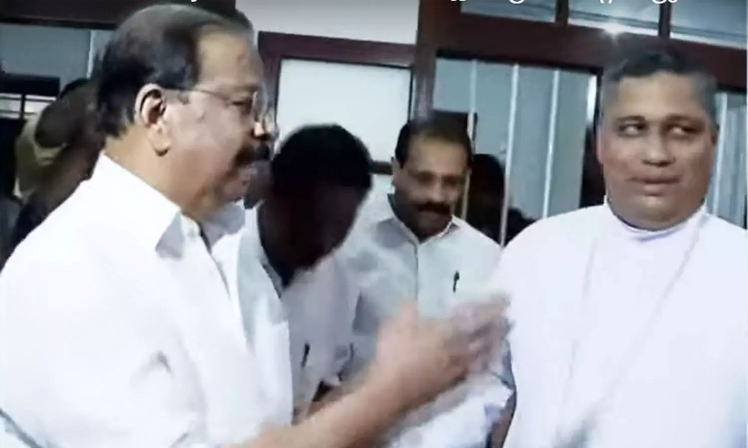 Mar Joseph Pamplany, K Sudhakaran