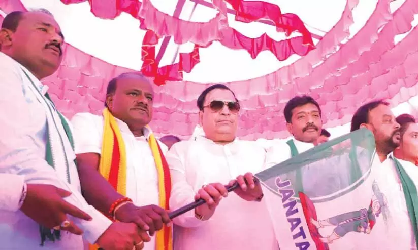 ക​ർ​ണാ​ട​ക നി​യ​മ​സ​ഭ തെ​ര​ഞ്ഞെ​ടു​പ്പ്; രണ്ടാംപട്ടികയുമായി ജെ.ഡി -എസ്