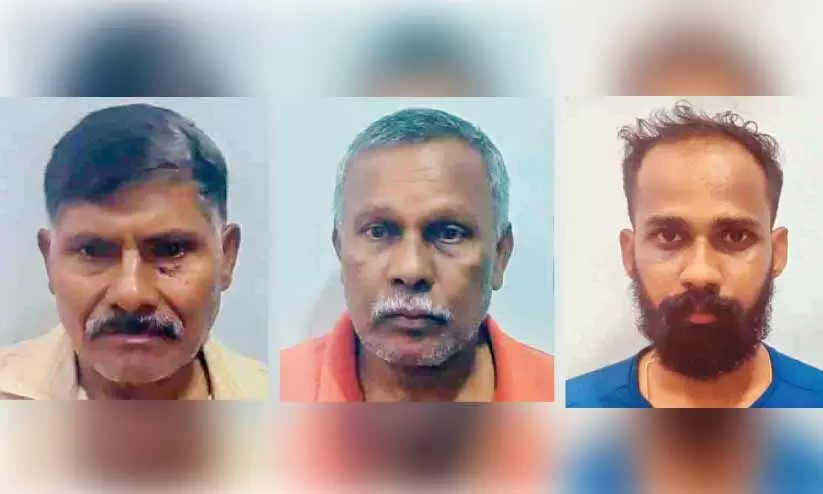 പൊലീസിനെ ആക്രമിച്ച് പ്രതികളെ മോചിപ്പിക്കൽ: മൂന്നുപേർ പിടിയിൽ