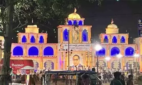stone pelting on Ambedkar Jayanti