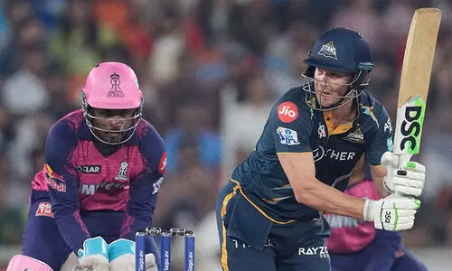 ഗുജറാത്തിന് തുണയായി ഗില്ലും മില്ലറും; രാജസ്ഥാന് ജയിക്കാൻ 178