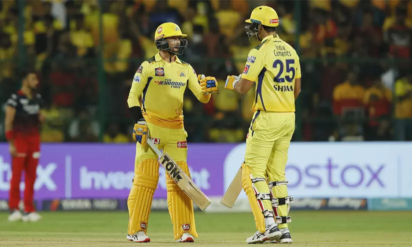 ചിന്നസ്വാമി സ്റ്റേഡിയത്തിൽ ചെന്നൈ വെടിക്കെട്ട്; ആർ.സി.ബിക്ക് ജയിക്കാൻ 227