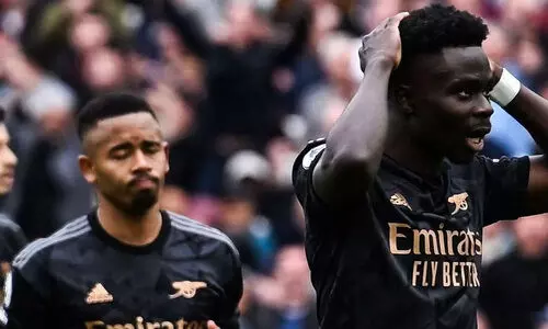 വെ​സ്റ്റ് ഹാമിന്റെ സമനിലപ്പൂട്ടിൽ തിരിച്ചടി​യേറ്റ് ആഴ്സണൽ; കിരീടപ്പോര് ഇഞ്ചോടിഞ്ച്