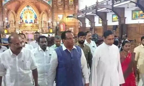 മലയാറ്റൂർ മലകയറ്റം: ‘ക്ഷീണം’ തീർക്കാൻ കേന്ദ്ര മന്ത്രിയെയും കൂട്ടി കുരിശ്മുടി അടിവാരം സന്ദർശിച്ച് ബി.ജെ.പി നേതാവ് രാധാകൃഷ്ണൻ