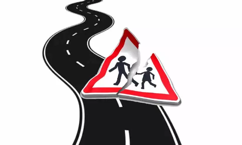 അപകടപ്പാതയായി ദേശീയപാത